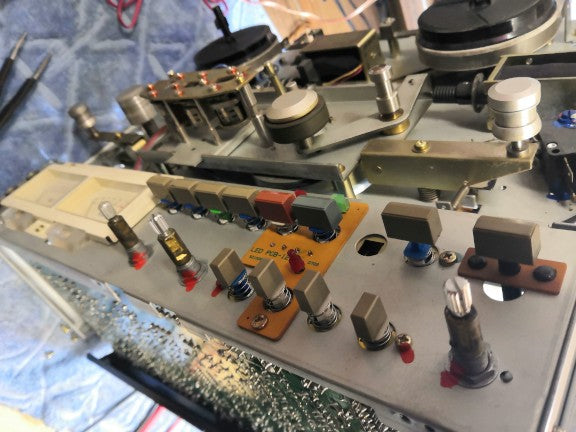 Reparaturbericht Tonbandgerät Teac X-3MKII