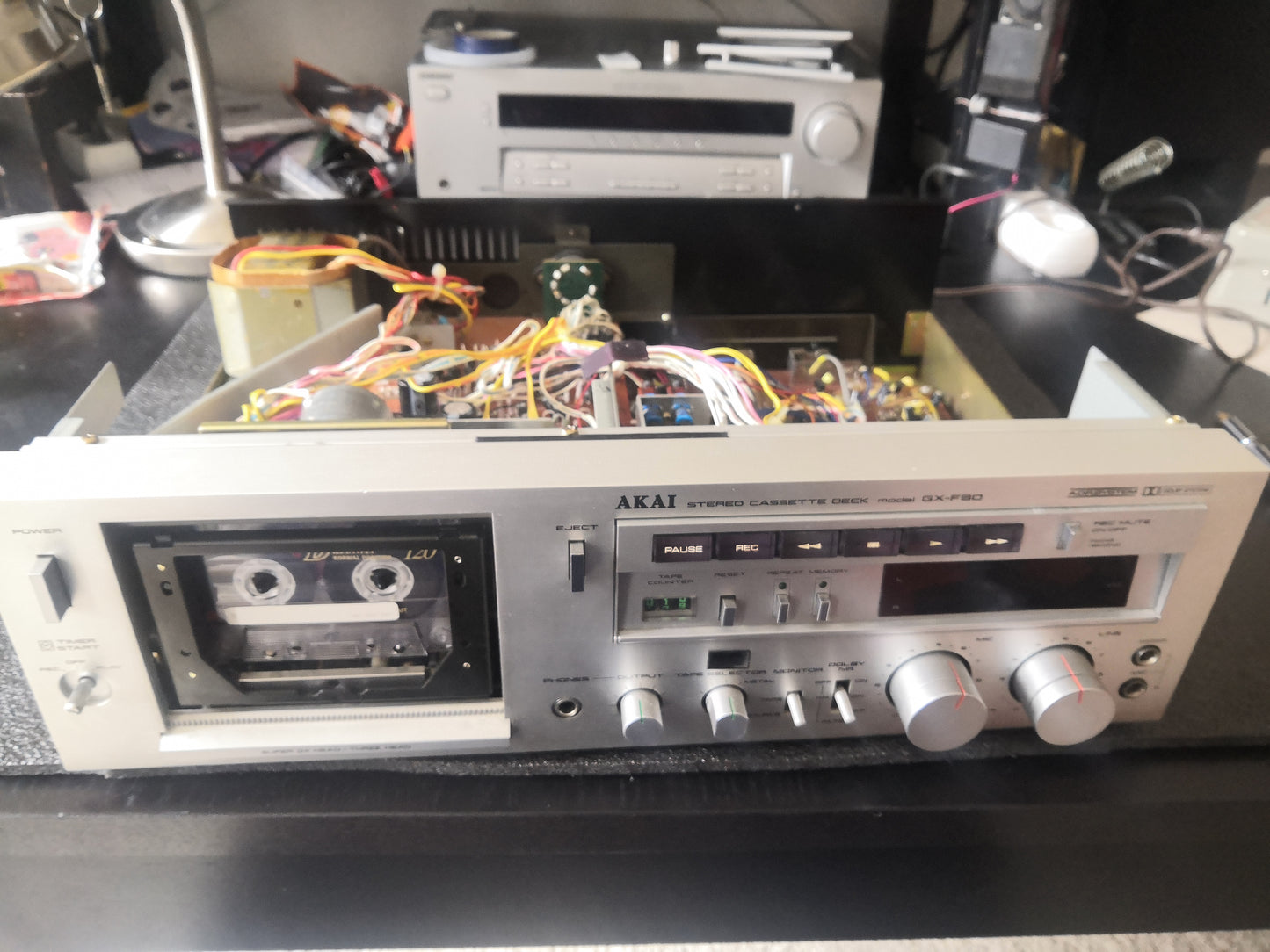 replacing the idler for Akai GX-F80