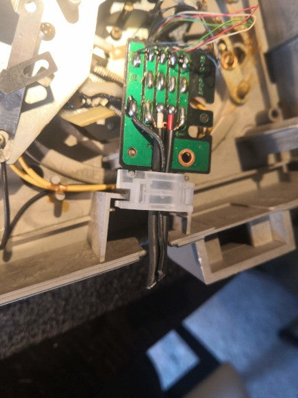 Reparaturbericht Plattenspieler Technics SL-5300