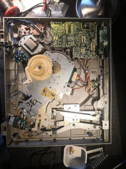 Reparaturbericht Plattenspieler Technics SL-5300