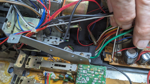 Reparaturbericht Kassettendeck Hitachi D-75S