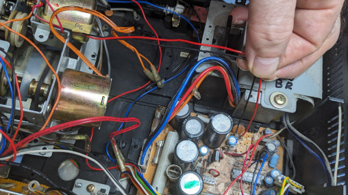 Reparaturbericht Kassettendeck Hitachi D-75S