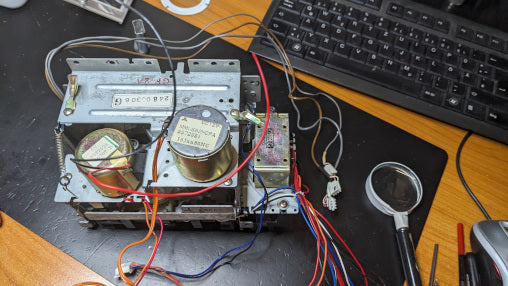 Reparaturbericht Kassettendeck Hitachi D-75S